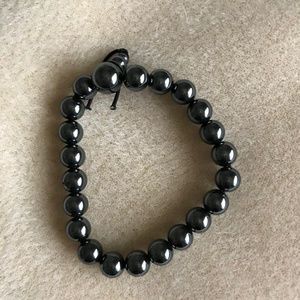 Obsidian bracelet